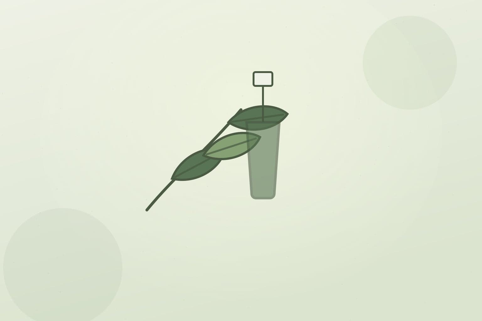 Editorial illustration comparing loose leaf tea with a tea bag